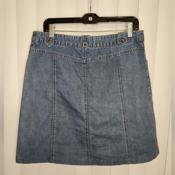Cherokee vintage blue denim skirt size 12 - Picture 2 of 3